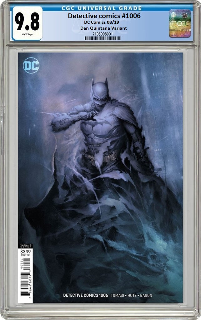 DETECTIVE COMICS #1006 QUINTANA VARIANT CGC 9.8 PREORDER