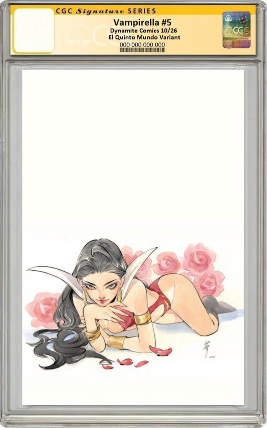 VAMPIRELLA (2026) #5 PEACH MOMOKO VIRGIN VARIANT LIMITED TO 250 COPIES CGC SS PREORDER