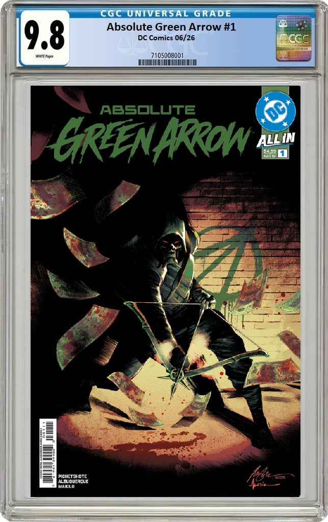 20/05/2026 ABSOLUTE GREEN ARROW #1 (OF 6) CVR A RAFAEL ALBUQUERQUE 1ST PRINT CGC 9.8 PREORDER