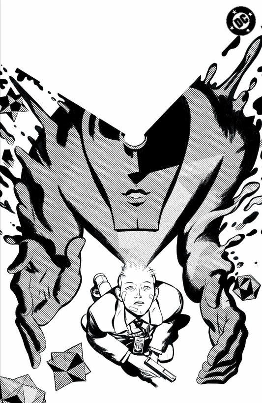 26/03/2025 ABSOLUTE MARTIAN MANHUNTER #1 (OF 6) CVR K INC 1:100 JAVIER RODRIGUEZ BLACK & WHITE CARD STOCK VARIANTS