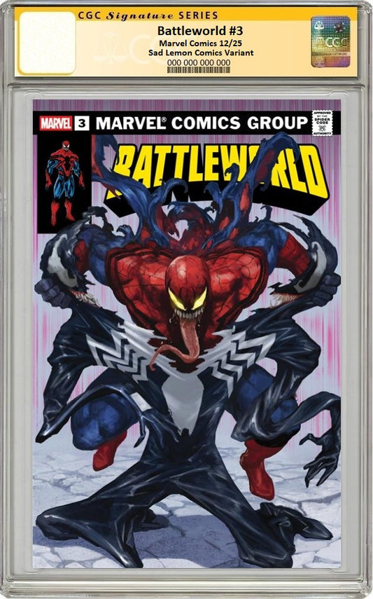 BATTLEWORLD #3 SKAN SRISUWAN ULTRA RARE ASM 238 HOMAGE LIMITED TO 238 COPIES WITH NUMBERED COA CGC SS PREORDER