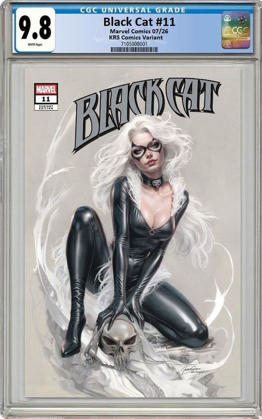 BLACK CAT #11 NATALI SANDERS 'J SCOTT CAMPBELL HOMAGE' VARIANT LIMITED TO 1500 COPIES CGC 9.8 PREORDER