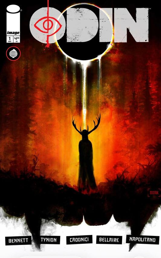 ODIN #1 JEFF MONK VARIANT LIMITED TO 350 COPIES WITH COA