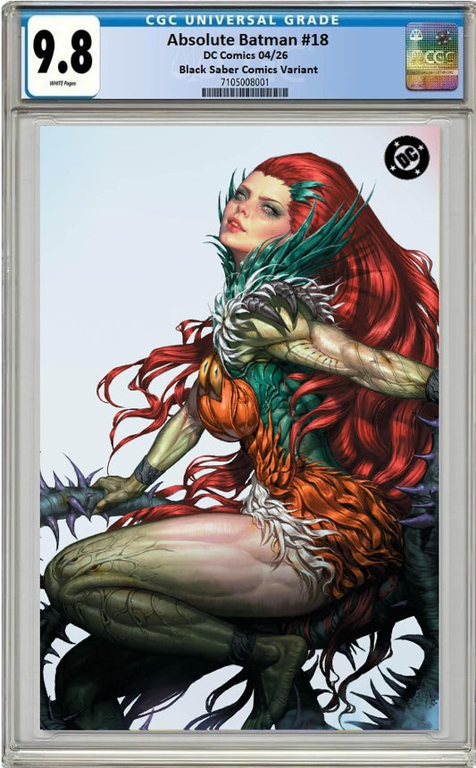 ABSOLUTE BATMAN #18 KYUYONG EOM FOIL VIRGIN MEGACON VARIANT LIMITED TO 1000 COPIES CGC 9.8 PREORDER - SAD LEMON COMICS