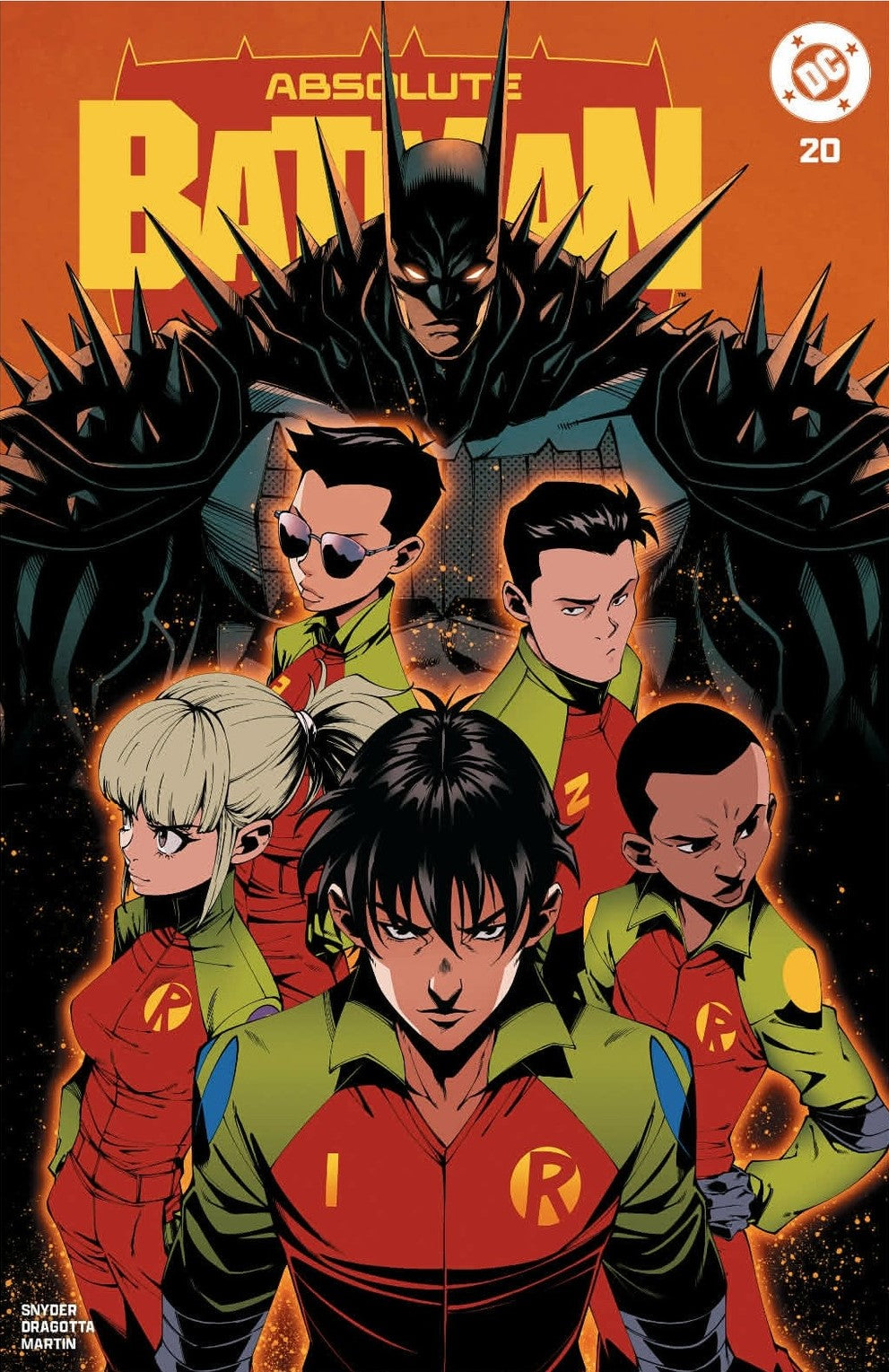 ABSOLUTE BATMAN #20 GODTAIL 'ROBINS' TRADE DRESS VARIANT LIMITED TO 1000 COPIES