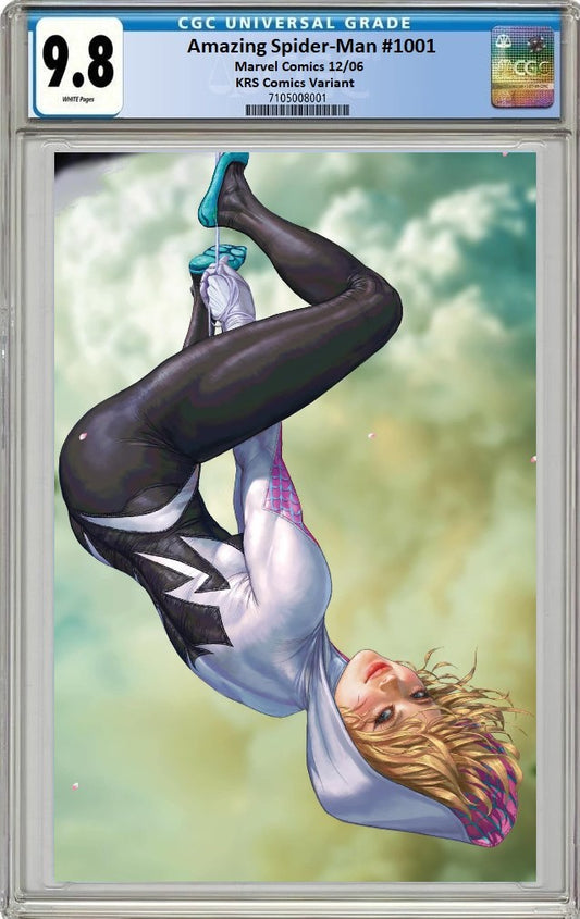 AMAZING SPIDER-MAN #1001 KYUYONG EOM VIRGIN VARIANT LIMITED TO 800 COPIES CGC 9.8 PREORDER