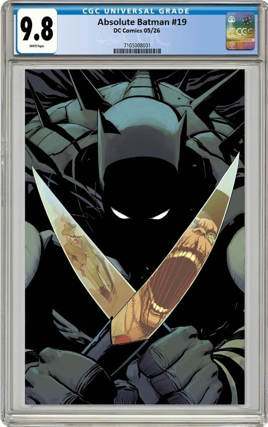 08/04/2026 ABSOLUTE BATMAN #19 CVR A NICK DRAGOTTA CGC 9.8 PREORDER - SAD LEMON COMICS