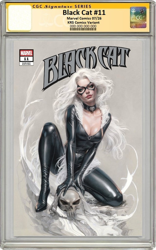 BLACK CAT #11 NATALI SANDERS 'J SCOTT CAMPBELL HOMAGE' VARIANT LIMITED TO 1500 COPIES CGC SS PREORDER