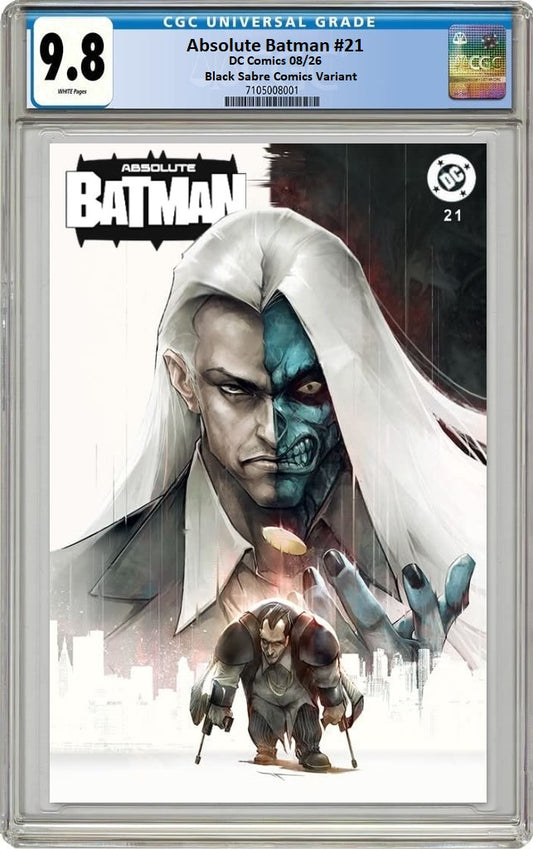 ABSOLUTE BATMAN #21 IVAN TAO TRADE DRESS VARIANT LIMITED TO 1000 COPIES CGC 9.8 PREORDER