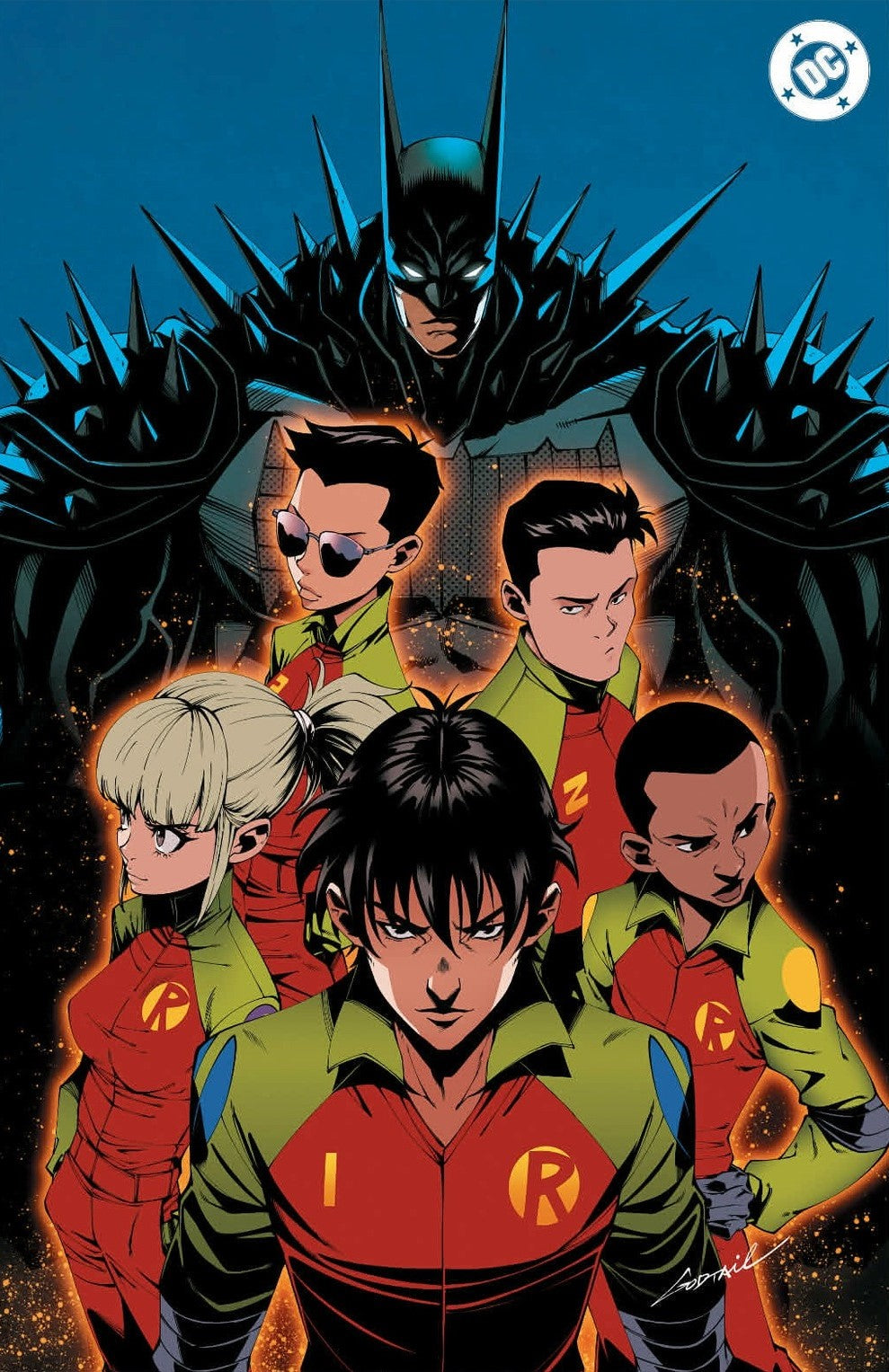 ABSOLUTE BATMAN #20 GODTAIL 'ROBINS' VIRGIN VARIANT LIMITED TO 750 COPIES