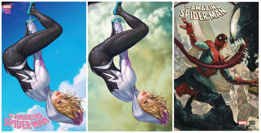 AMAZING SPIDER-MAN #1001 KYUYONG EOM TRADE/VIRGIN VARIANT SET LIMITED TO 800 SETS + 1:25 VARIANT