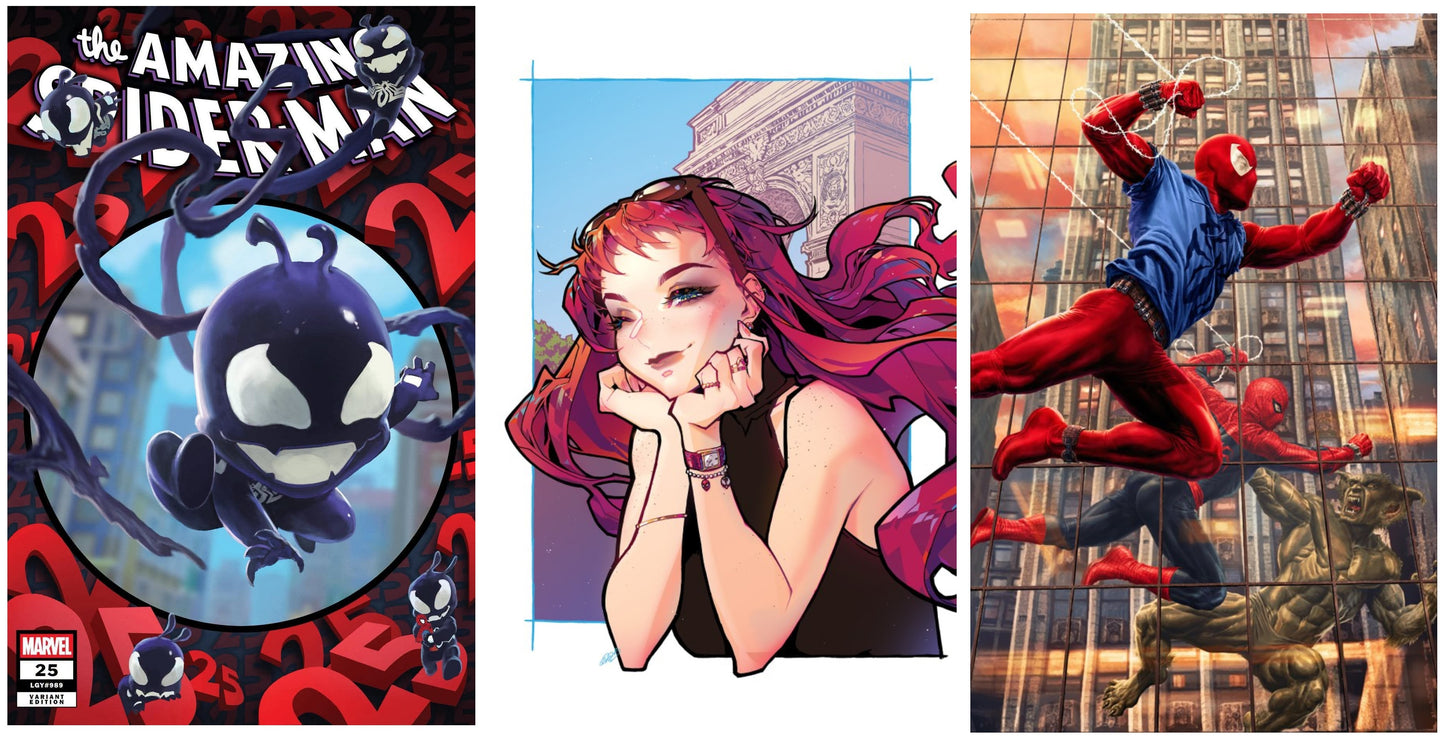 AMAZING SPIDER-MAN #25 SKAN SRISUWAN SDCC 2026 HOMAGE VARIANT LIMITED TO 1000 COPIES + 1:50 & 1:100 VARIANT