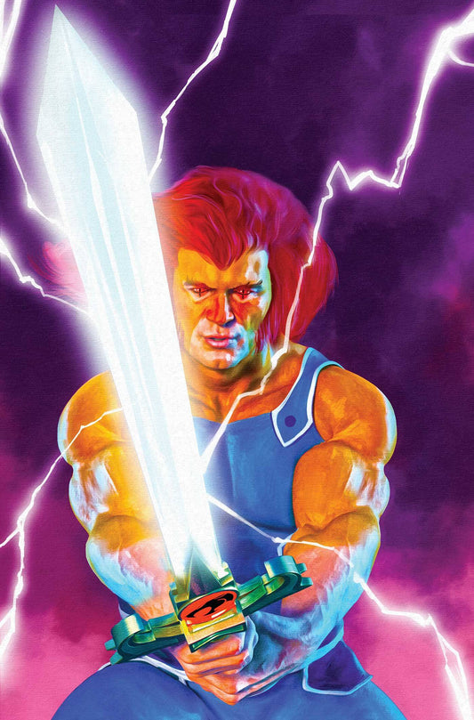 THUNDERCATS #15 1:15 MARK SPEARS PURPLE FOIL VIRGIN VARIANT