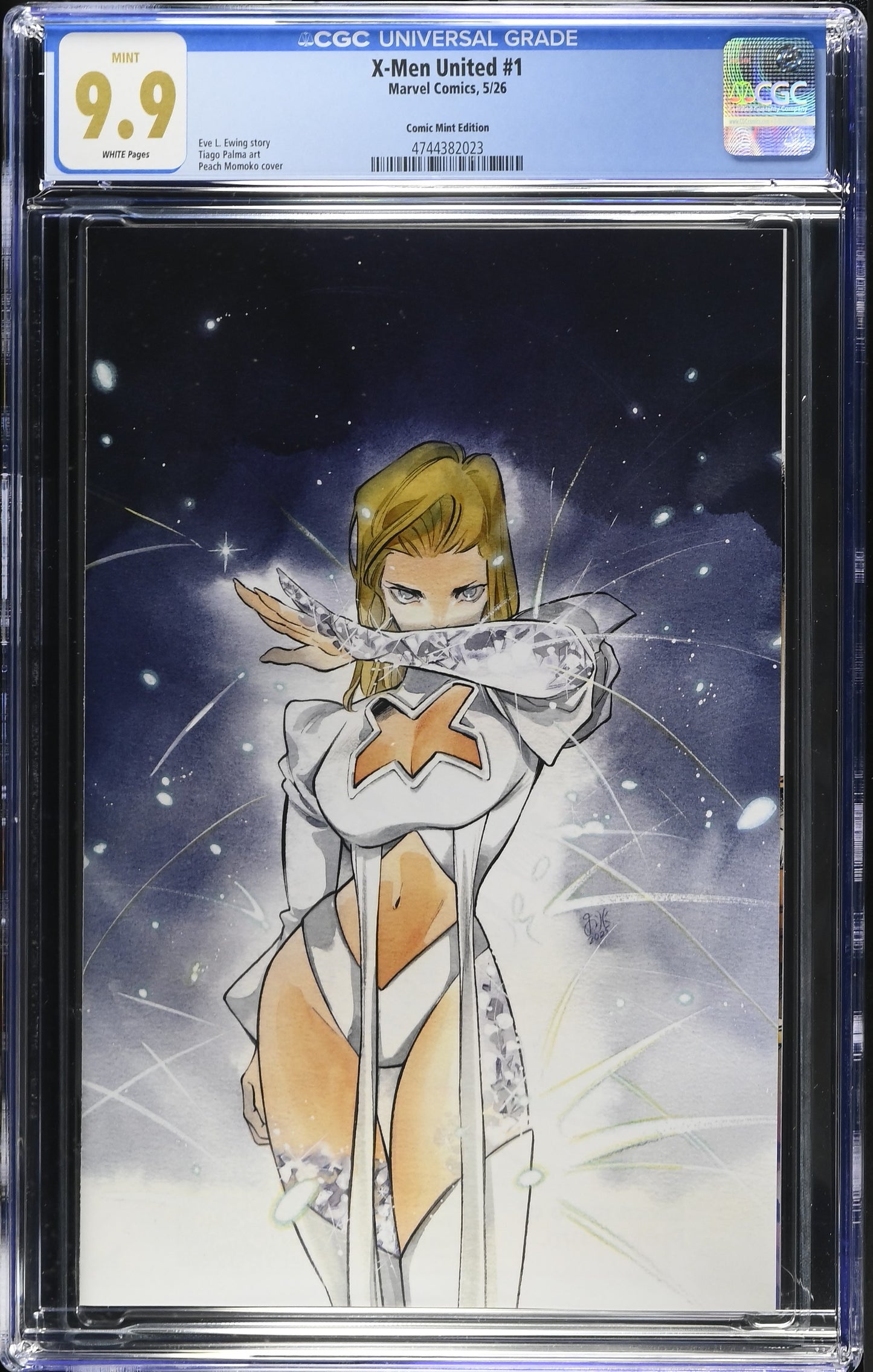 X-MEN UNITED #1 PEACH MOMOKO VIRGIN VARIANT LIMITED TO 1000 COPIES CGC 9.9