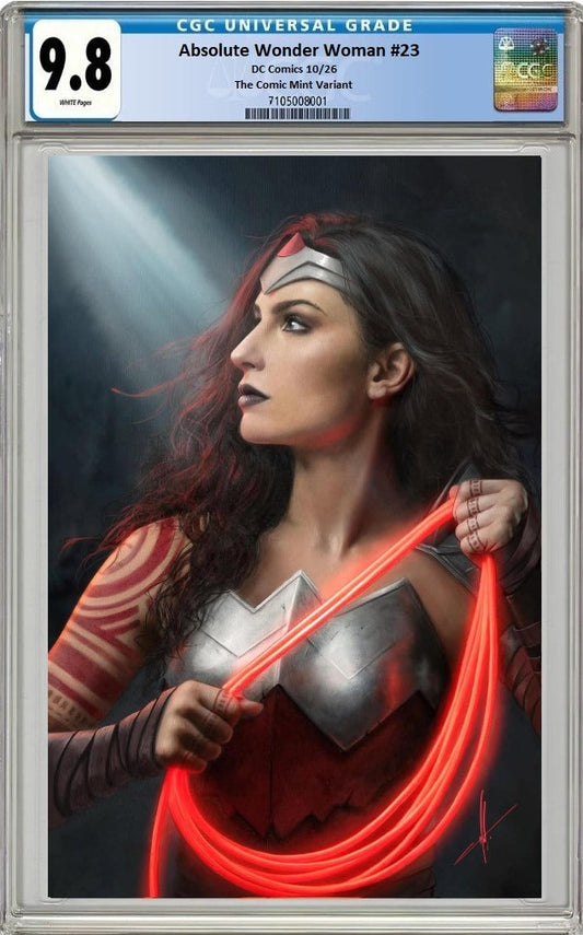 ABSOLUTE WONDER WOMAN #23 CARLA COHEN VIRGIN FOIL NYCC 2026 VARIANT LIMITED TO 600 COPIES CGC 9.8 PREORDER