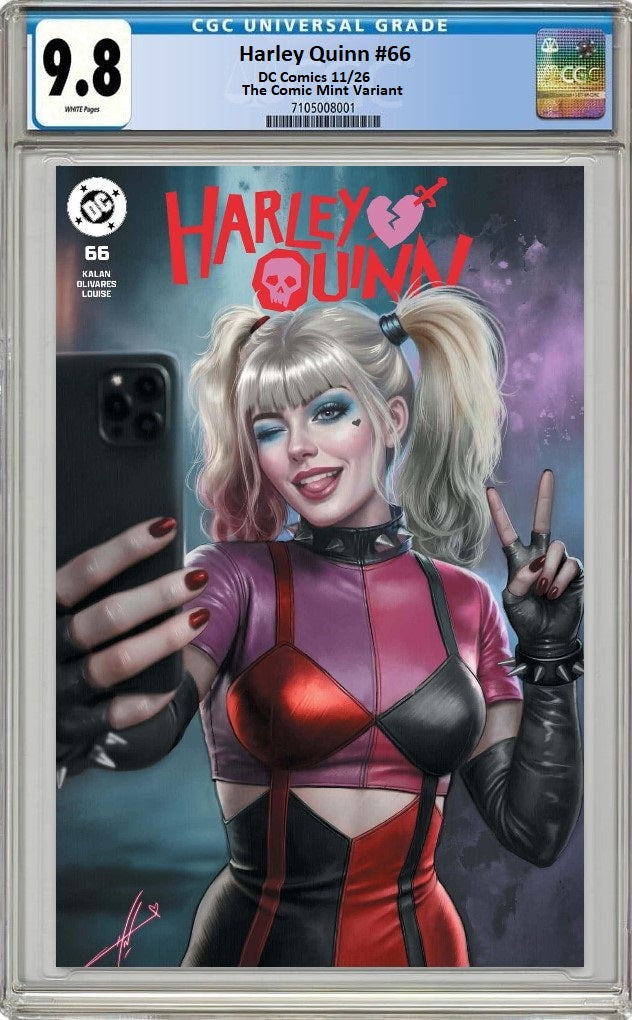 HARLEY QUINN #66 CARLA COHEN NYCC 2026 VARIANT LIMITED TO 600 COPIES CGC 9.8 PREORDER