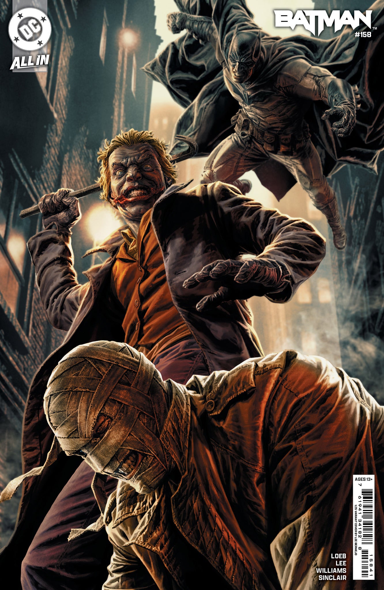 26/03/2025 BATMAN #158 1:25 LEE BERMEJO VARIANT