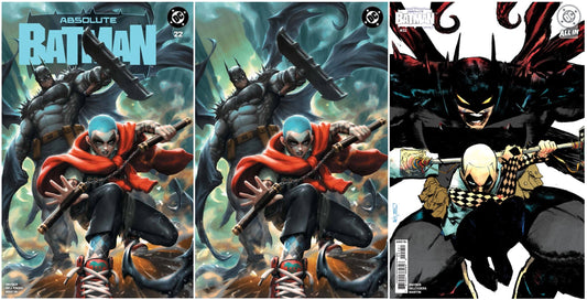 ABSOLUTE BATMAN #22 KENDRICK 'KUNKKA' LIM TRADE/VIRGIN VARIANT SET LIMITED TO 1000 SETS + 1:25 VARIANT