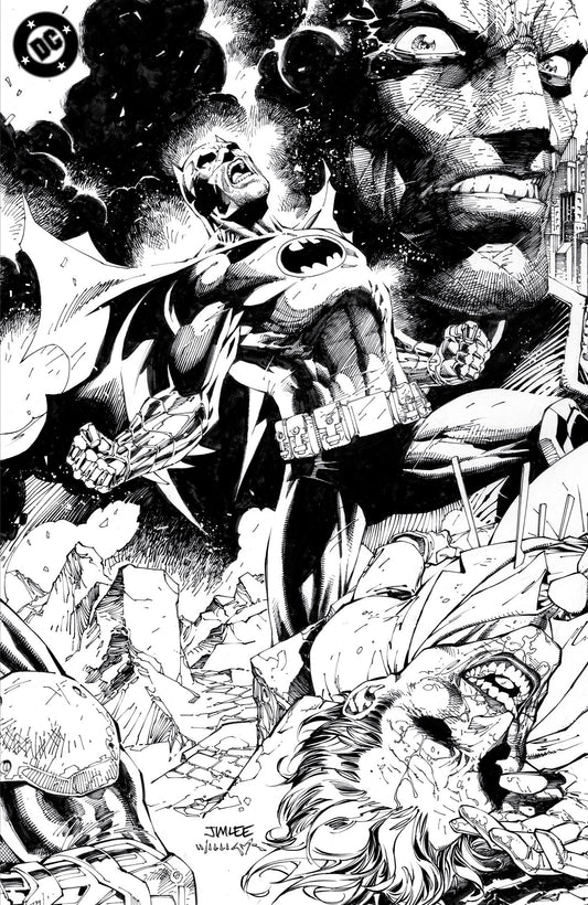 26/03/2025 BATMAN #158 1:608 JIM LEE B&W VARIANT SIGNED BY JEPH LOEB