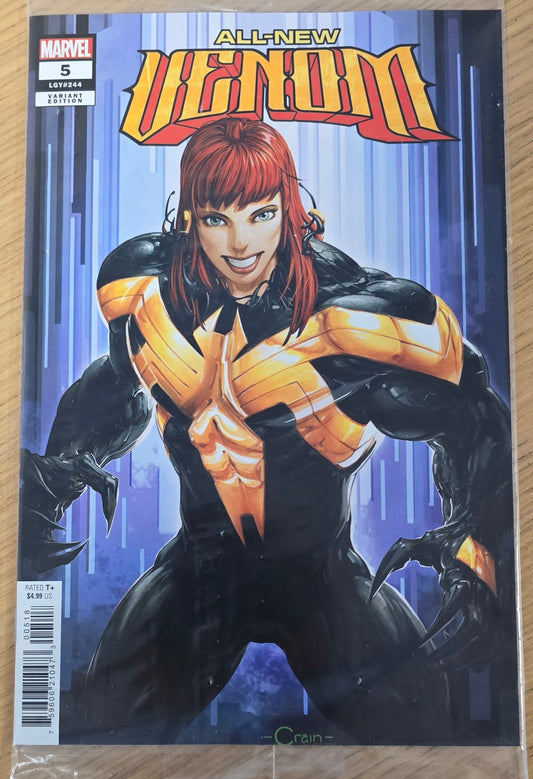 ALL NEW VENOM #5 CLAYTON CRAIN 1 PER STORE REVEAL VARIANT