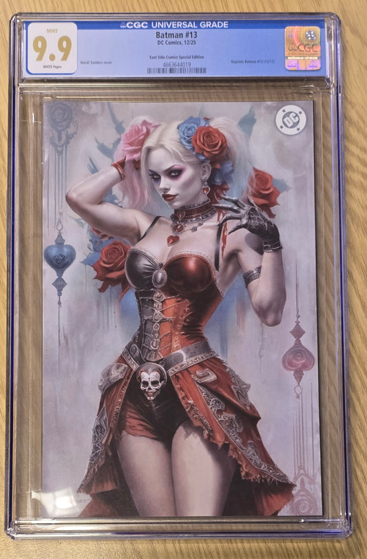 BATMAN (NEW 52) #13 NATALI SANDERS STEAMPUNK VARIANT LIMITED TO 800 COPIES CGC 9.9
