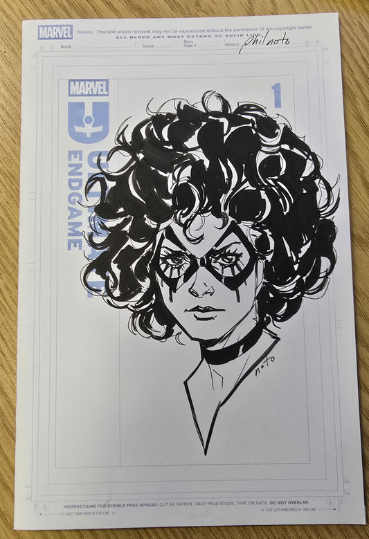 ULTIMATE ENDGAME #1 PHIL NOTO SKETCH BLIND PULL 1