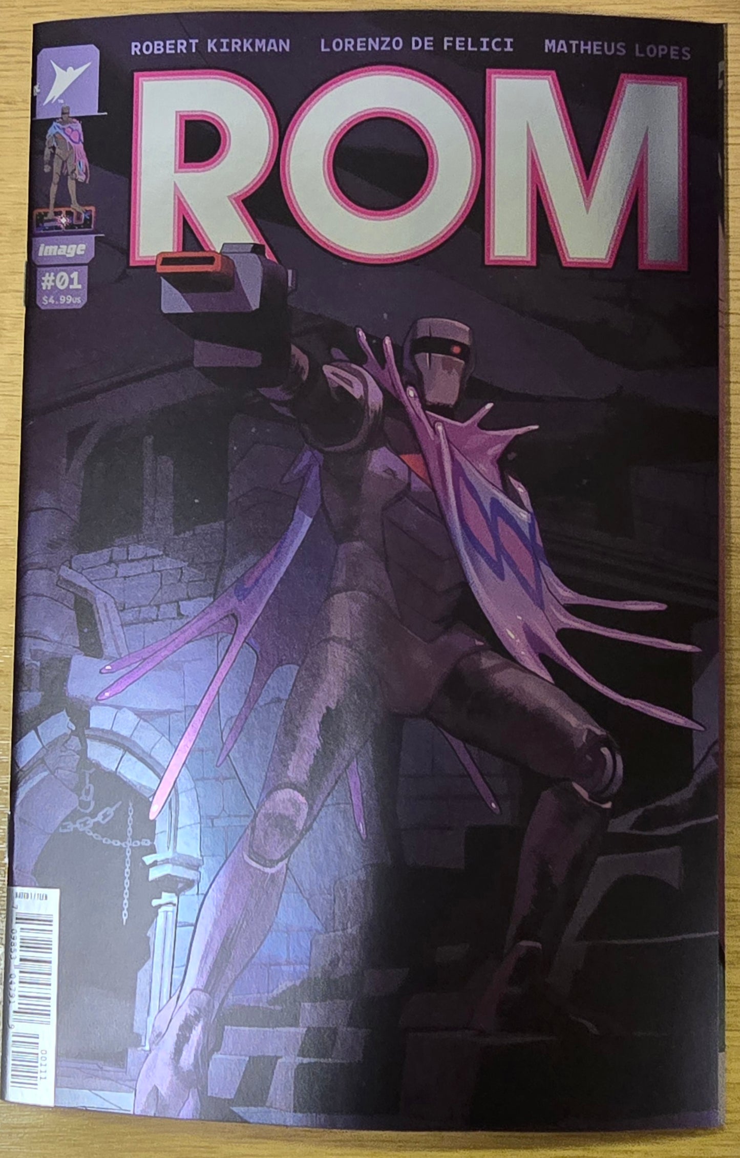 ROM #1 MASK BLIND BAG FOIL VARIANT - SECRET KIRKMAN SERIES