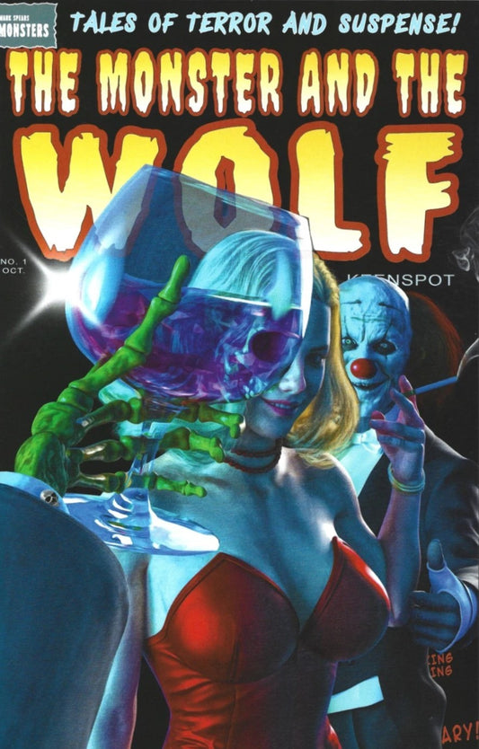 MARK SPEARS MONSTERS THE MONSTER & THE WOLF #1 CVR A71 BLIND BAG 1:100 TRICK VARIANT
