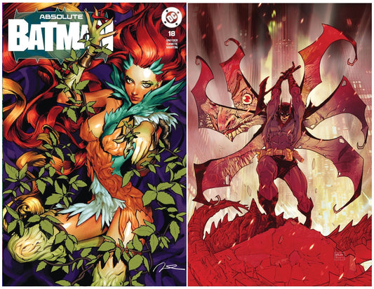 ABSOLUTE BATMAN #18 GERALD PAREL FOIL VARIANT LIMITED TO 800 COPIES + 1:25 VARIANT
