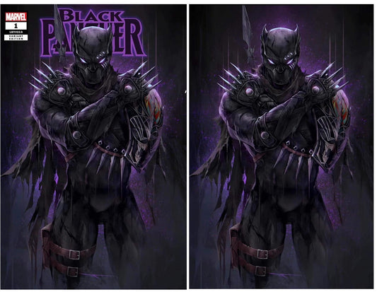 BLACK PANTHER #1 IVAN TAO TRADE/VIRGIN VARIANT SET LIMITED TO 1000 SETS