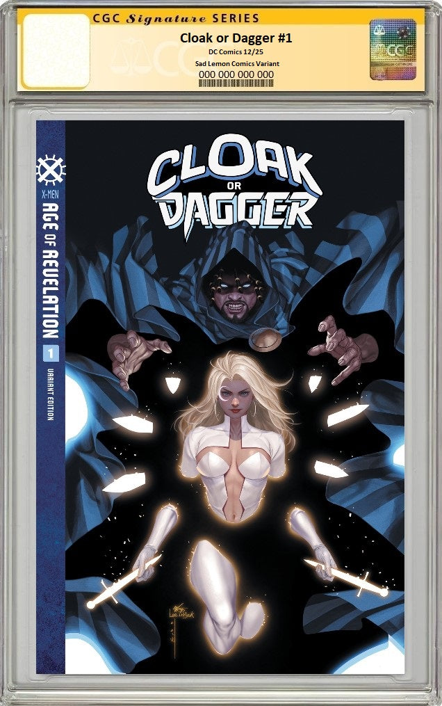 CLOAK OR DAGGER #1 INHYUK LEE VARIANT LIMITED TO 500 COPIES CGC SS PREORDER