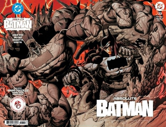 ABSOLUTE BATMAN #23 MARIO FOCCILLO WRAPAROUND TRADE DRESS VARIANT LIMITED TO 800 COPIES