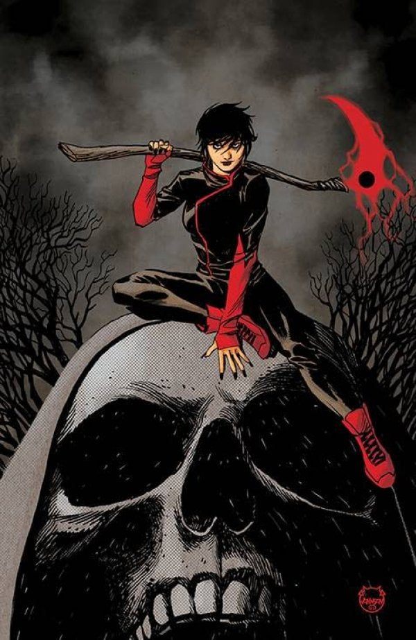 GRIM #1 UNLOCKABLE DAVE JOHNSON 1 PER STORE VARIANT