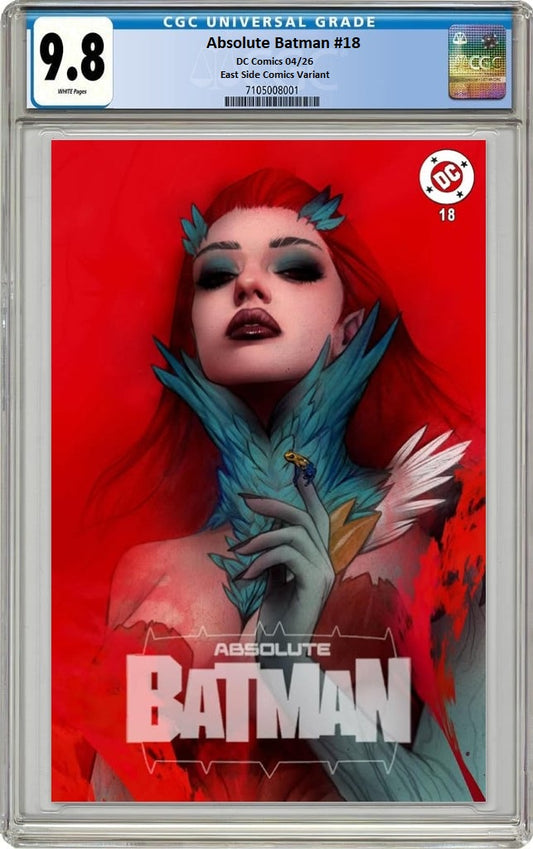 ABSOLUTE BATMAN #18 BEN OLIVER VARIANT LIMITED TO 2000 COPIES CGC 9.8 PREORDER