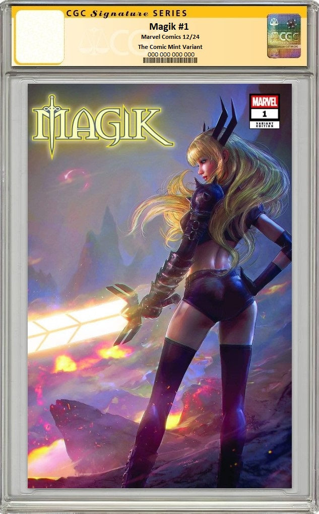 MAGIK #1 TIAGO DA SILVA VARIANT LIMITED TO 300 COPIES WITH NUMBERED COA CGC SS PREORDER