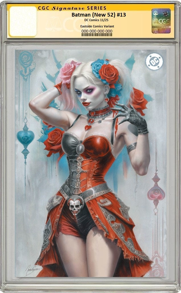 BATMAN (NEW 52) #13 NATALI SANDERS STEAMPUNK VARIANT LIMITED TO 800 COPIES CGC SS PREORDER