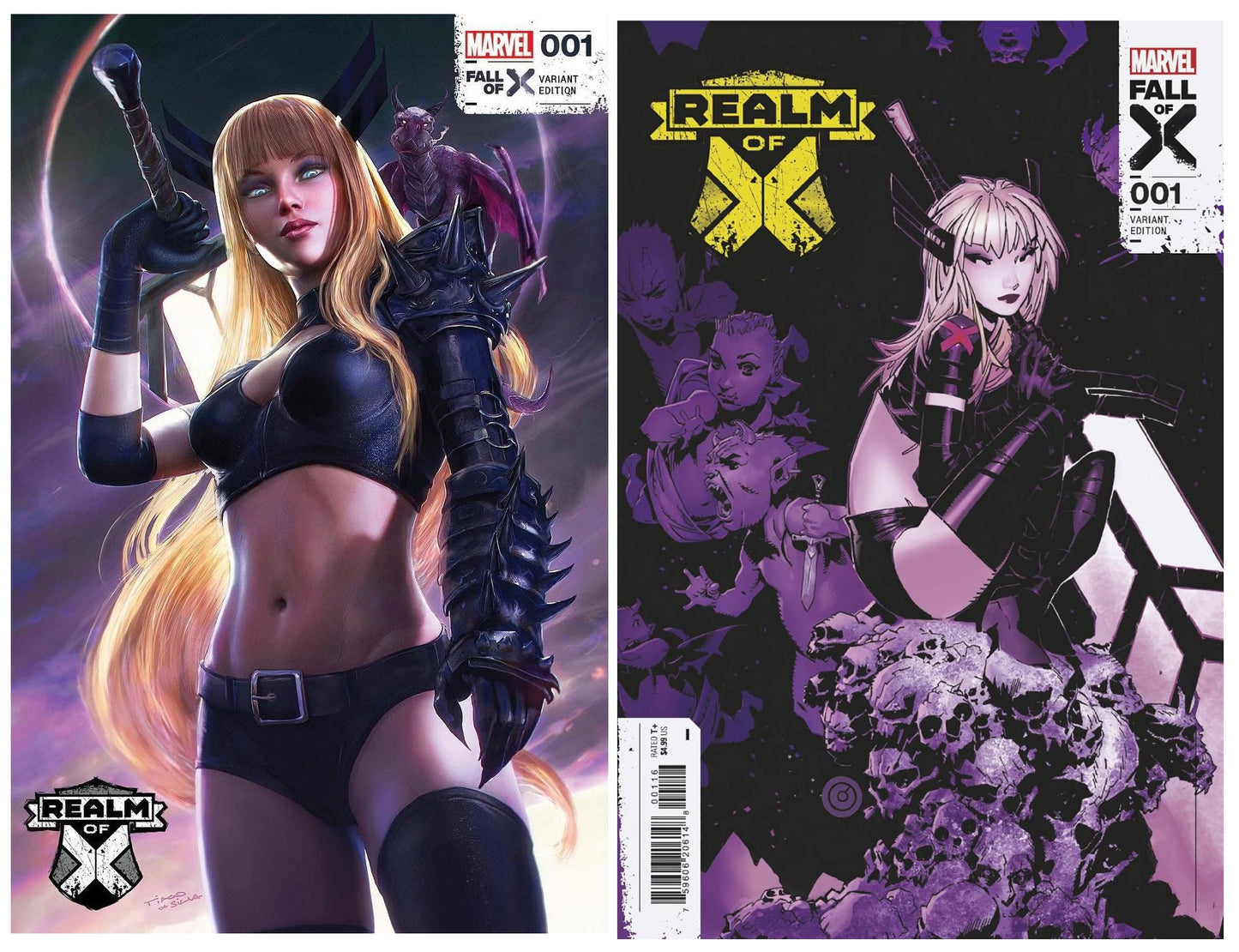 REALM OF X #1 TIAGO DA SILVA VARIANT LIMITED TO 500 COPIES WITH NUMBERED COA + 1:25 VARIANT