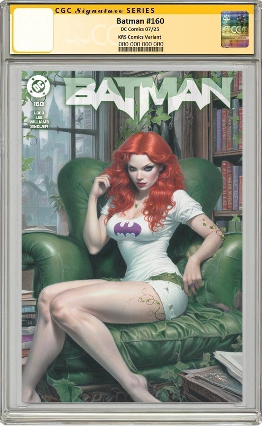 BATMAN #160 NATALI SANDERS VARIANT LIMITED TO 800 COPIES CGC SS PREORDER