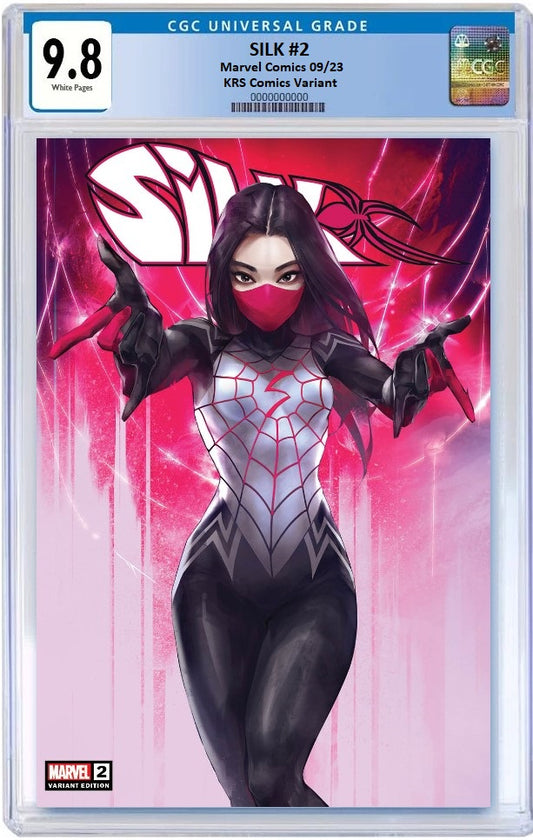 SILK #2 IVAN TAO 'DRIP' VARIANT LIMITED TO 500 COPIES WITH NUMBERED COA CGC 9.8 PREORDER