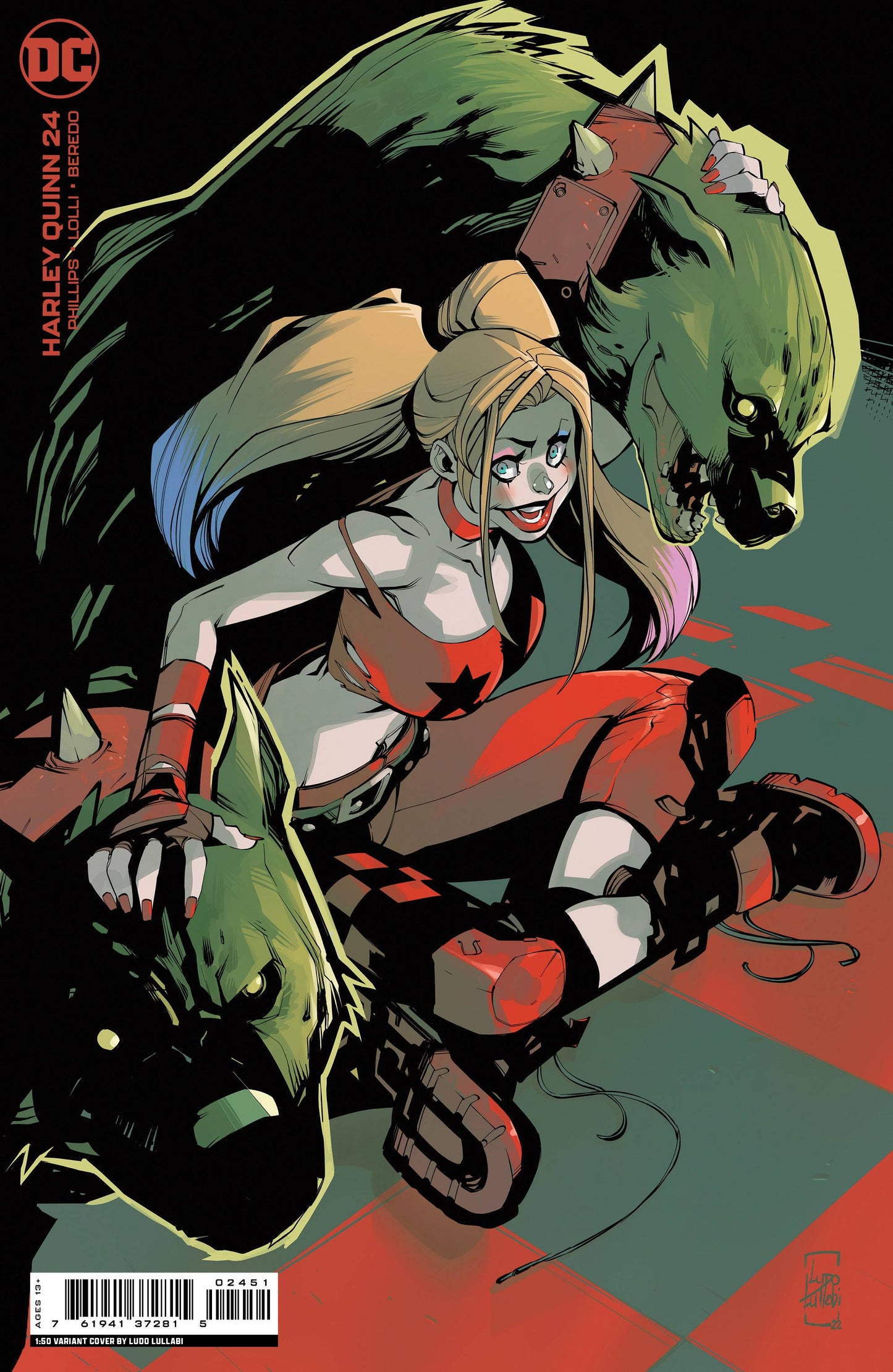 HARLEY QUINN #24 1:50 LULLABI VARIANT