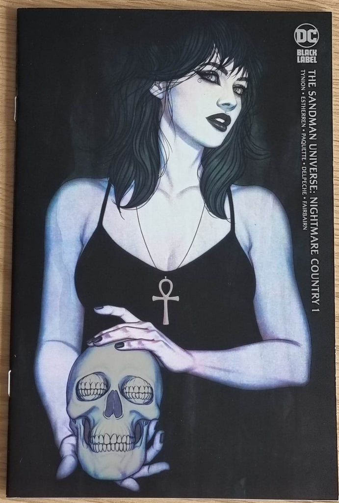 SANDMAN NIGHTMARE COUNTRY #1 JENNY FRISON MEXICAN FOIL LAKE COMO VARIANT LIMITED TO 1000 COPIES