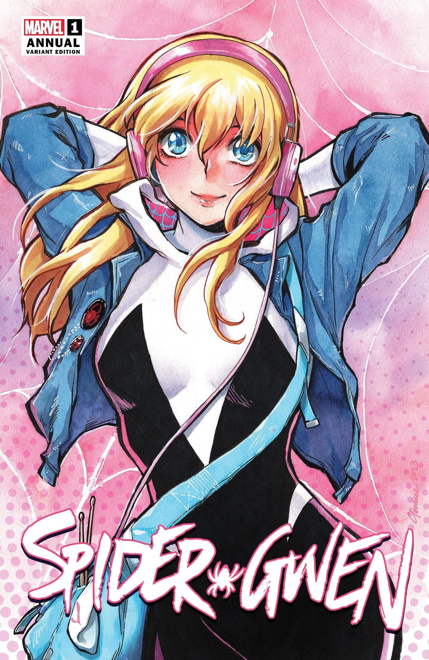 SPIDER-GWEN ANNUAL #1 SAOWEE  VARIANT LIMITED TO 800 COPIES