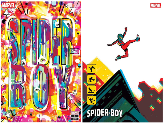 SPIDER-BOY #1 NICOLETTA BALDARI VARIANT LIMITED TO 800 COPIES WITH NUMBERED COA + 1:50 VARIANT