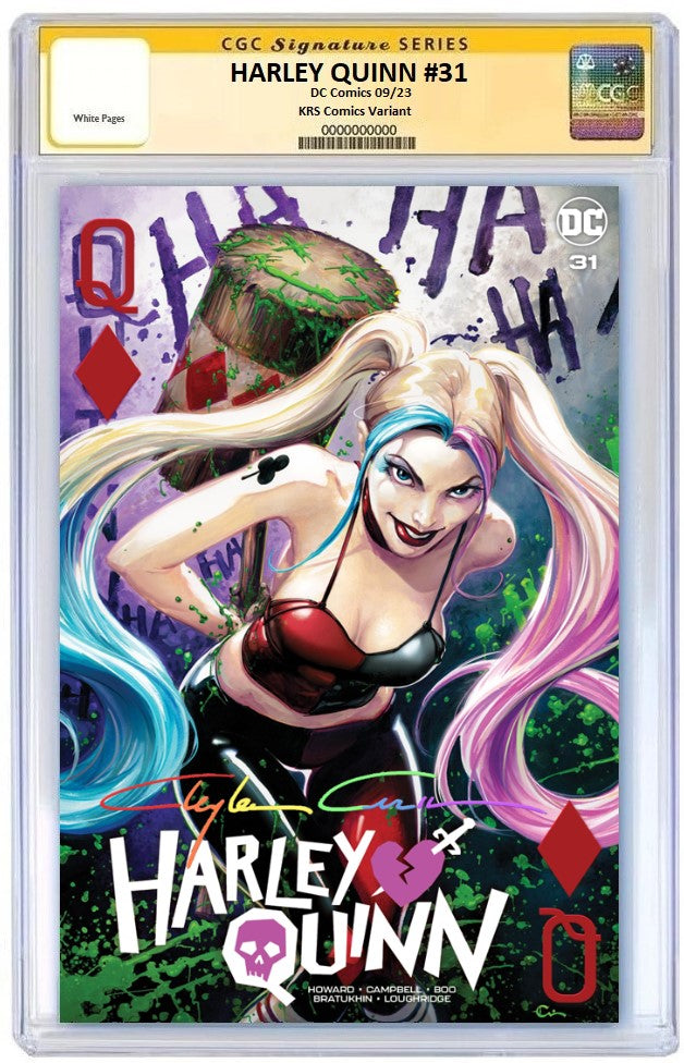 HARLEY QUINN #31 CLAYTON CRAIN TRADE DRESS VARIANT LIMITED TO 3000 CGC SS INFINITY SIGNED PREORDER
