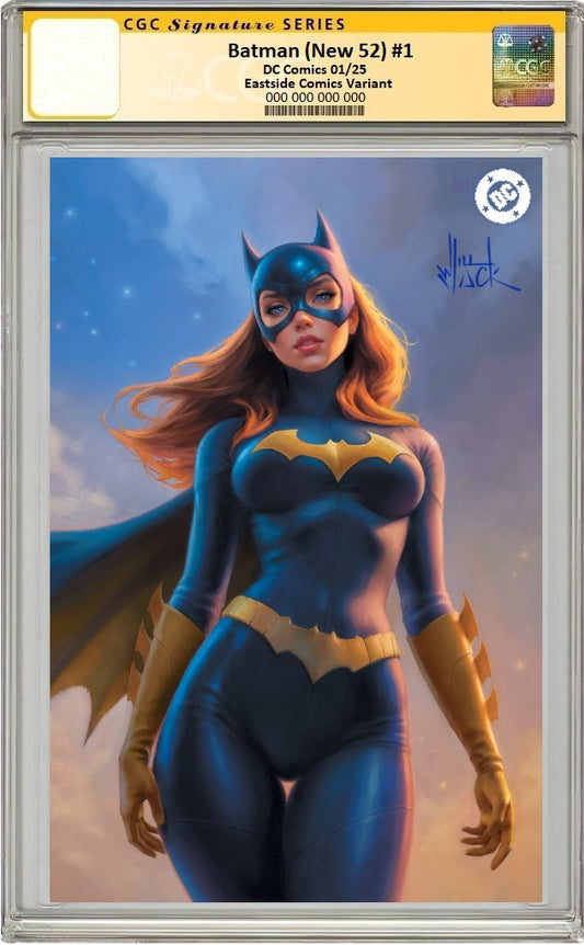 BATMAN (NEW 52) #1 WILL JACK FULL BODY VIRGIN VARIANT LIMITED TO 800 COPIES CGC SS PREORDER