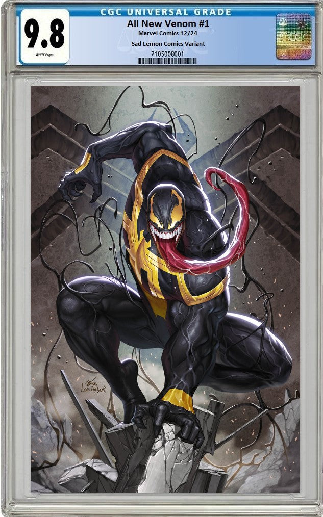 ALL NEW VENOM #1 INHYUK LEE MEGACON 2025 VIRGIN VARIANT LIMITED TO 500 COPIES