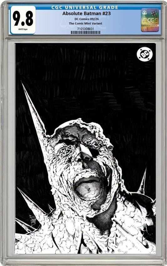 ABSOLUTE BATMAN #23 PHILIP TAN VIRGIN SKETCH VARIANT LIMITED TO 300 COPIES WITH NUMBERED COA CGC 9.8 PREORDER