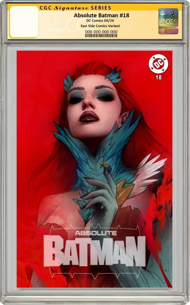 ABSOLUTE BATMAN #18 BEN OLIVER VARIANT LIMITED TO 2000 COPIES CGC SS PREORDER