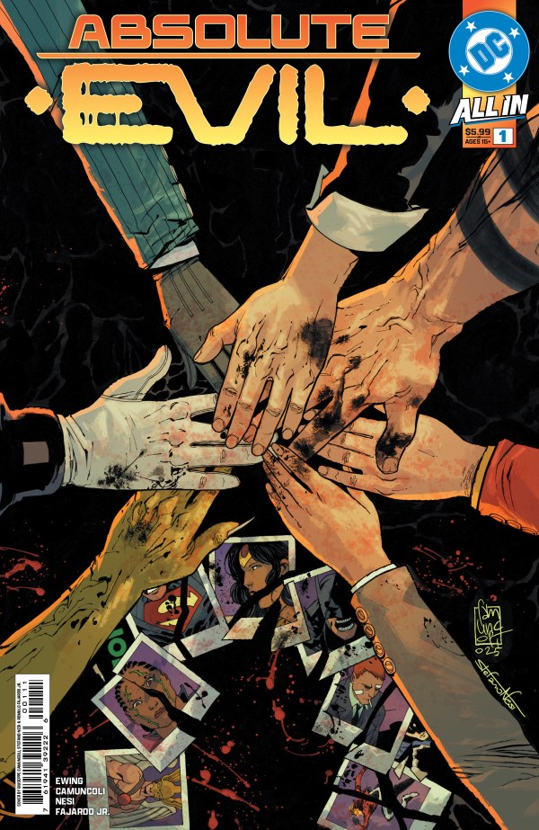 01/10/2025 ABSOLUTE EVIL #1 (ONE SHOT) CVR A GIUSSEPE CAMUNCOLI & STEFANO NESI