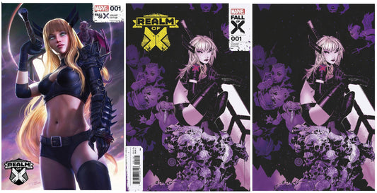 REALM OF X #1 TIAGO DA SILVA VARIANT LIMITED TO 500 COPIES WITH NUMBERED COA + 1:25 & 1:100 VARIANT